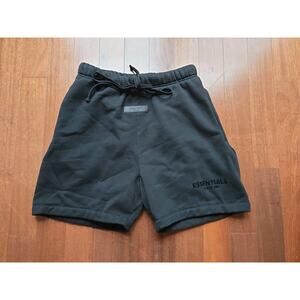 Authentic Fear of God Essentials Sweat Shorts Black Sz S